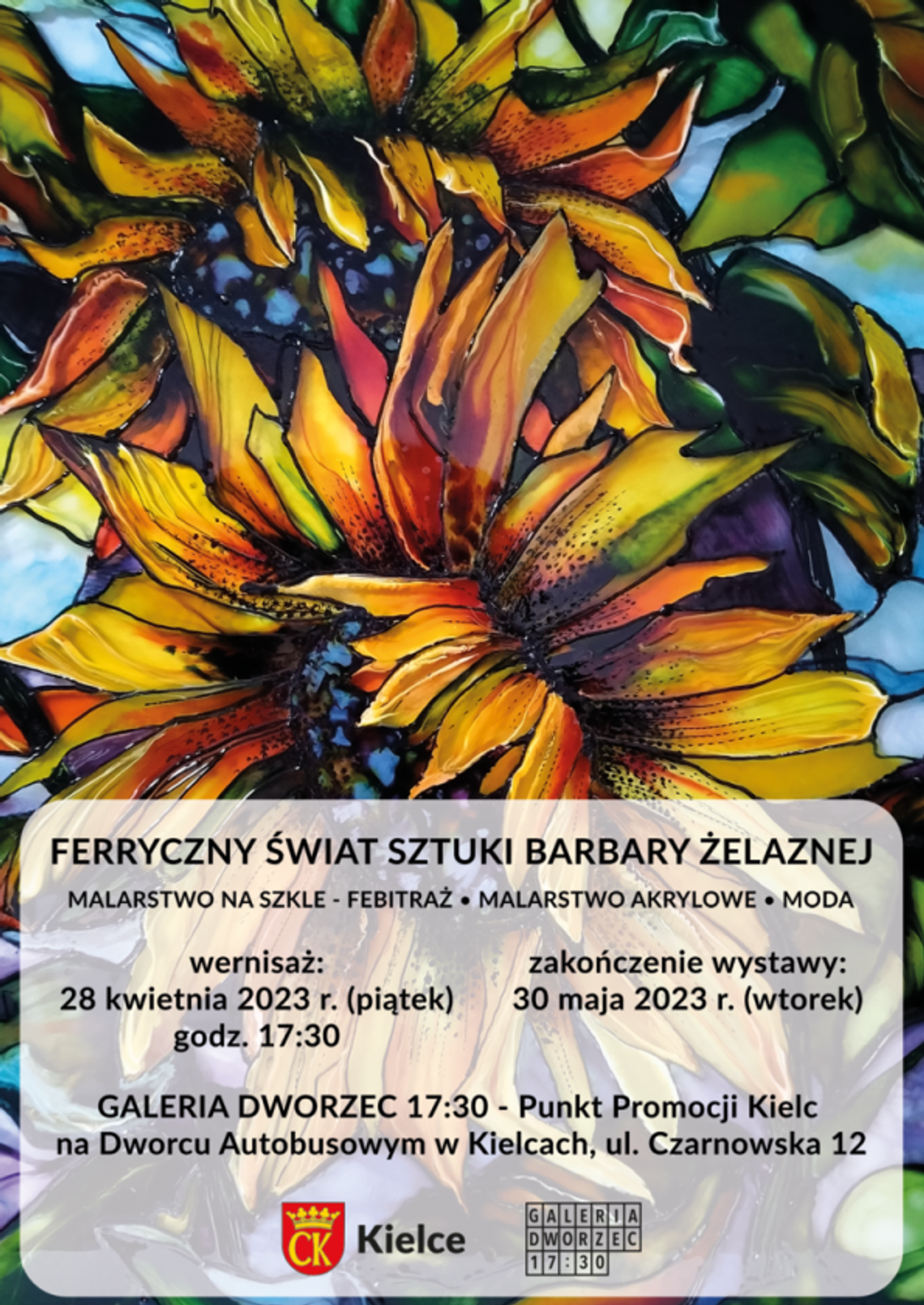 Sztuka Barbary Żelaznej w Punkcie Promocji Kielc Sztuka Barbary Żelaznej w Punkcie Promocji Kielc