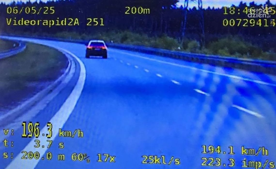 "Szybcy i wściekli" na S7! Rekordzista jechał blisko 200 km/h