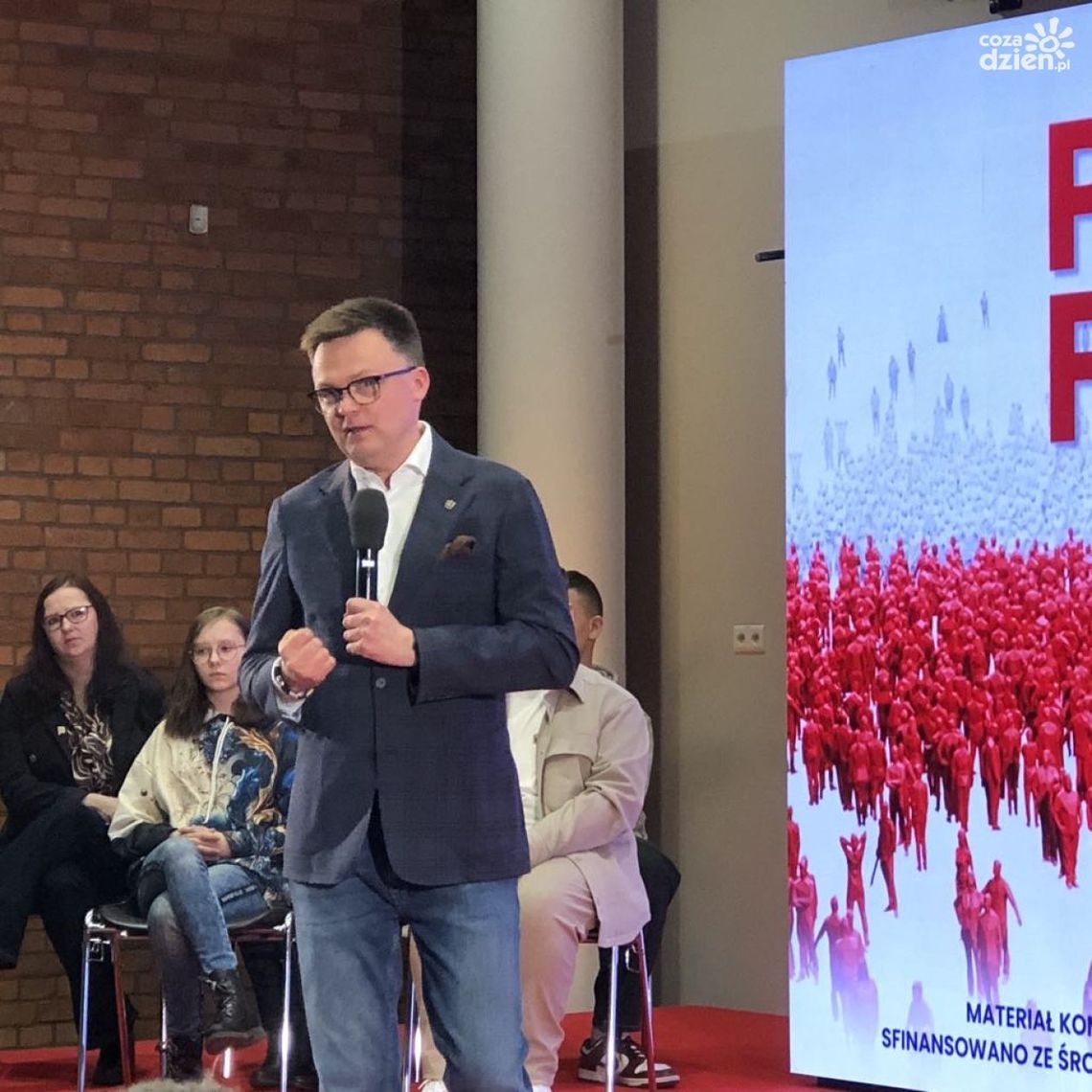 Szymon Hołownia jedzie do Końskich! Szymon Hołownia jedzie do Końskich!