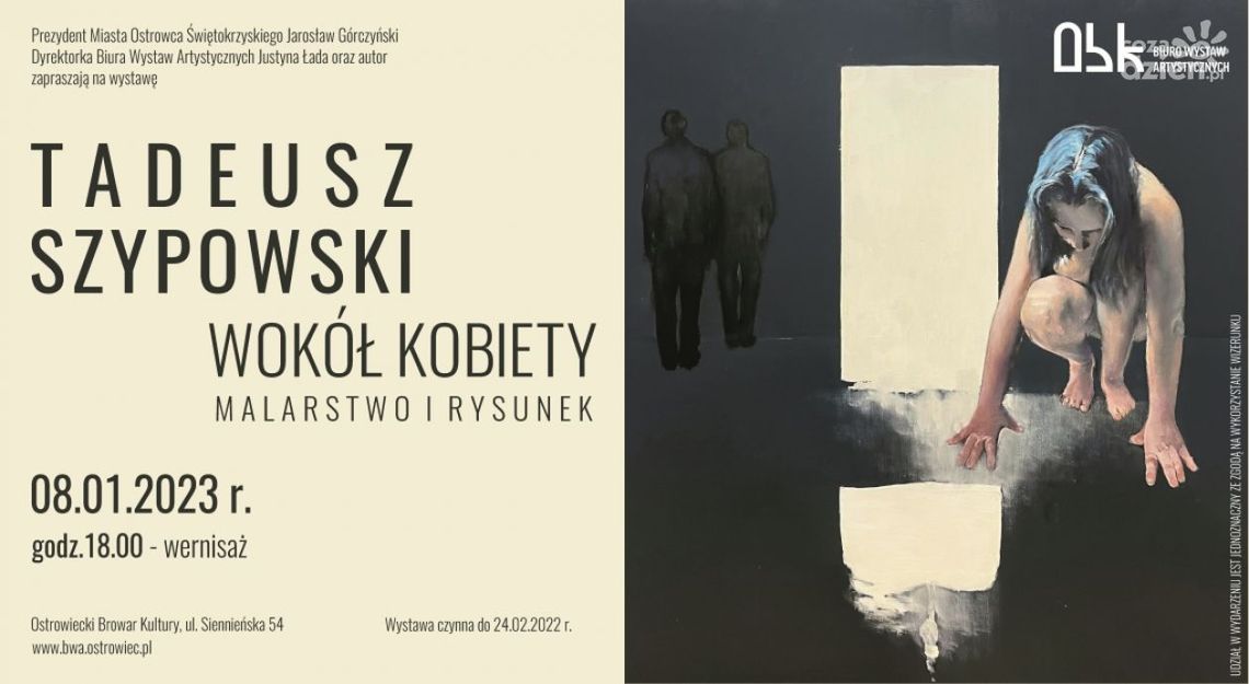 Tadeusz Szypowski w ostrowieckim BWA Tadeusz Szypowski w ostrowieckim BWA