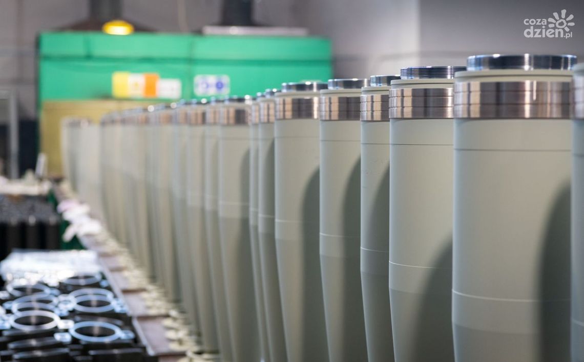 Tak powstają korpusy amunicji 155 mm produkowane przez MESKO w Kraśniku Tak powstają korpusy amunicji 155 mm produkowane przez MESKO w Kraśniku