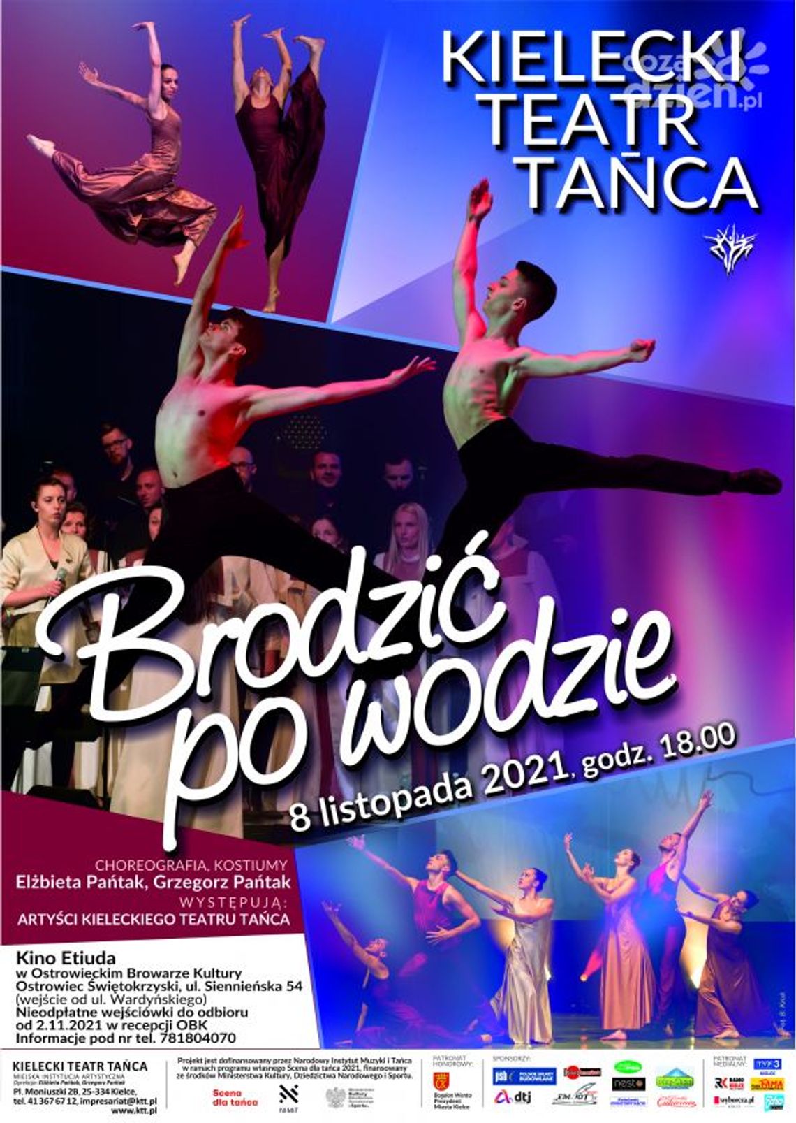 Taneczny spektakl w Ostrowieckim Browarze Kultury Taneczny spektakl w Ostrowieckim Browarze Kultury