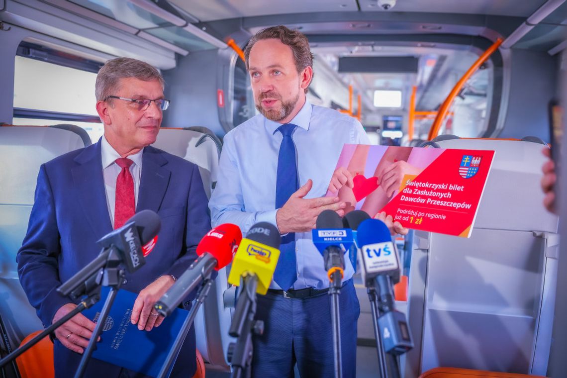 Tańsze podróże po Świętokrzyskiem. Od lipca trzy nowe oferty w pociągach REGIO Tańsze podróże po Świętokrzyskiem. Od lipca trzy nowe oferty w pociągach REGIO