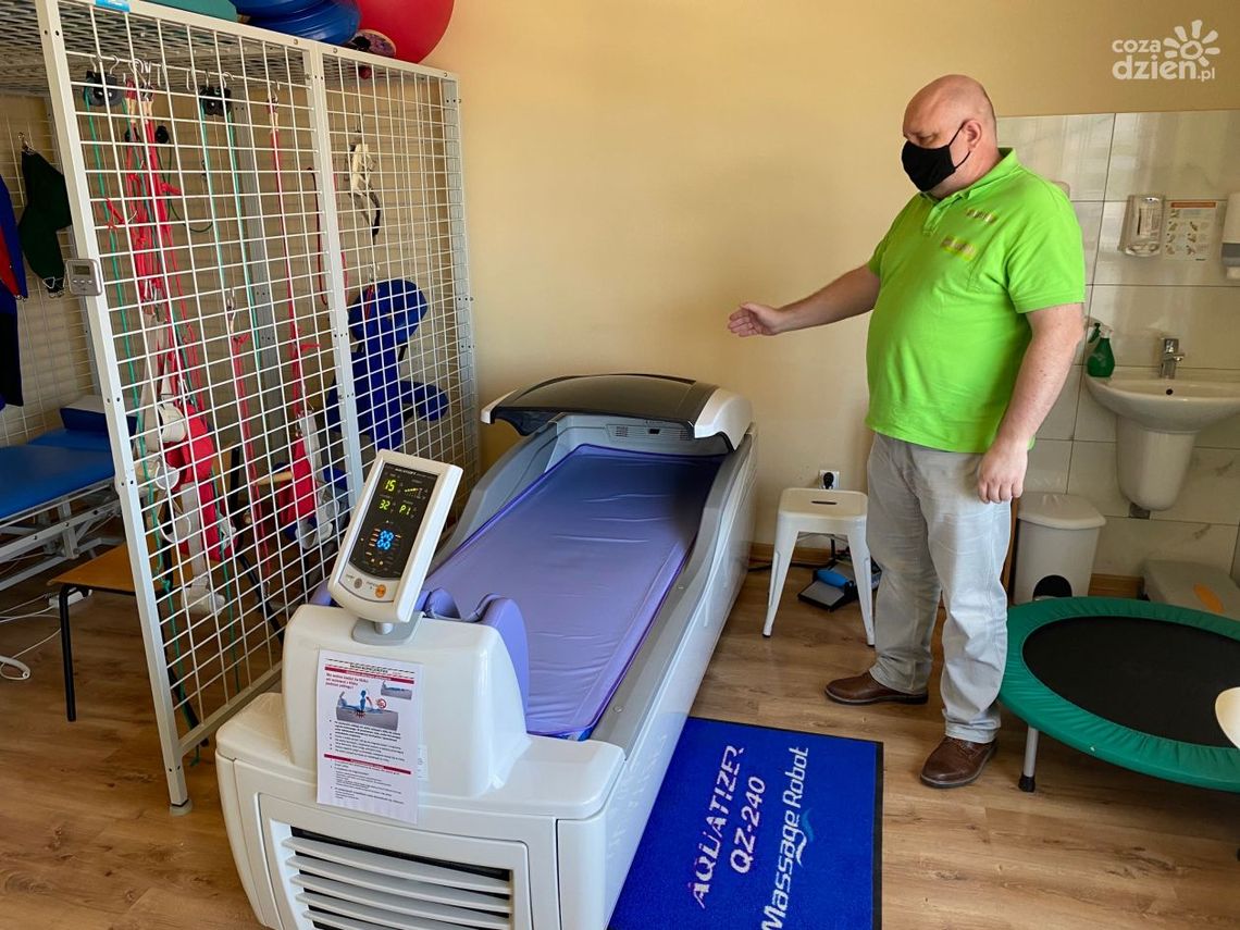 Terapia i relaks na jedynym takim łóżku w regionie