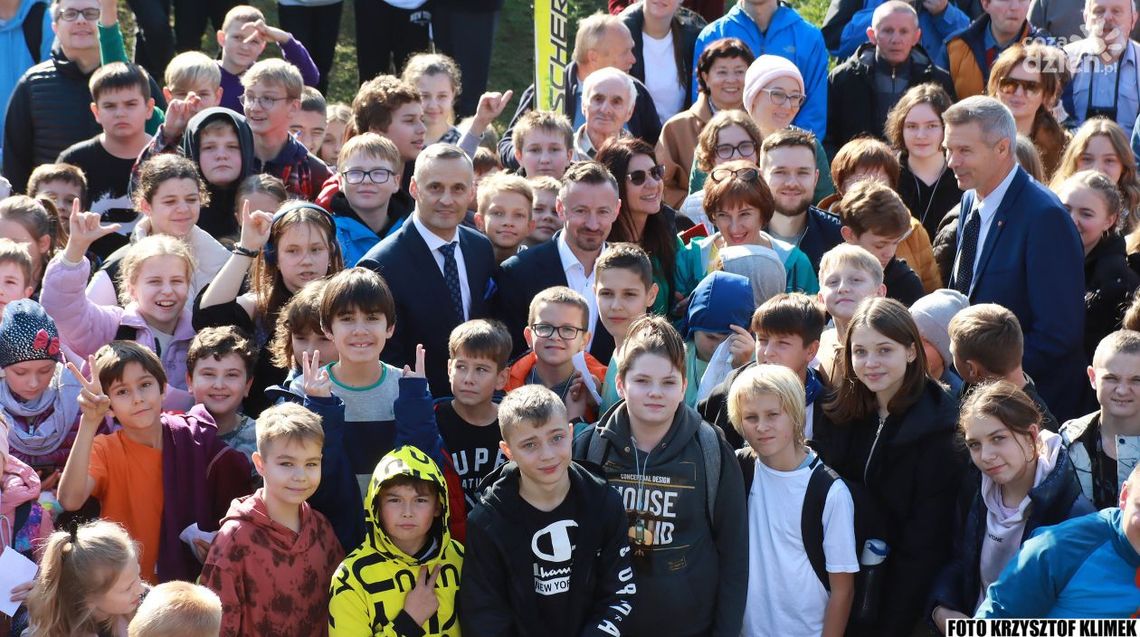 Tłumy czekały na mistrza