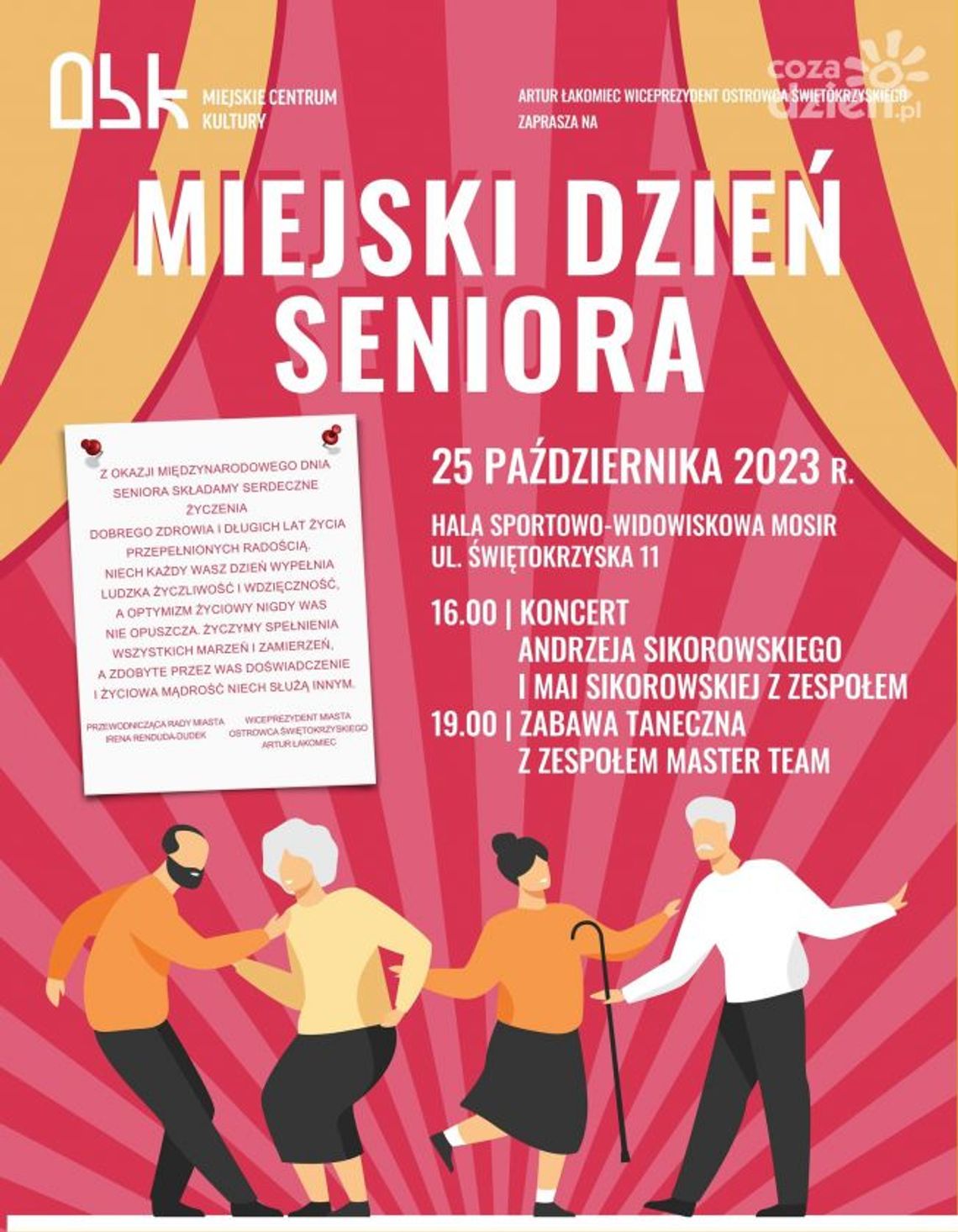 To będzie muzyczne święto seniora To będzie muzyczne święto seniora