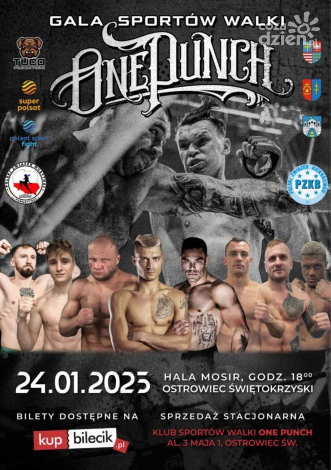 To już w piątek - Gala Sportów Walki One Punch Ostrowiec Świętokrzyski To już w piątek - Gala Sportów Walki One Punch Ostrowiec Świętokrzyski