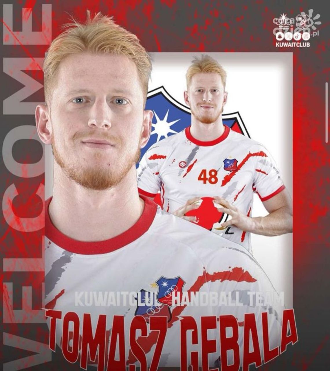 Tomasz Gębala wylądował w Kuwejcie Tomasz Gębala wylądował w Kuwejcie