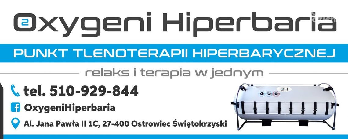 Tomasz Gocał: Tlenoterapia niesie wiele korzyści dla zdrowia Tomasz Gocał: Tlenoterapia niesie wiele korzyści dla zdrowia
