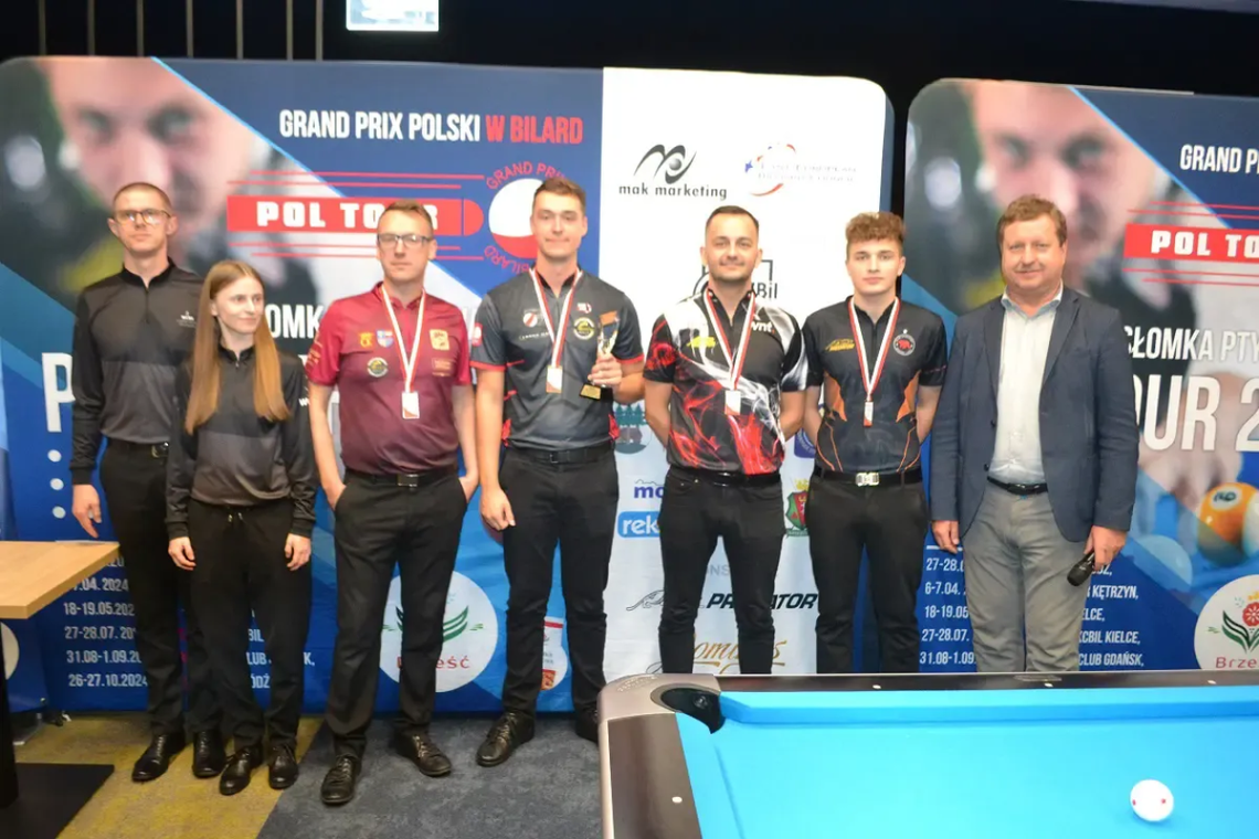 Tomasz Kapłan z Nosanu Kielce przegrywa w finale GPP Brześć Słomka Ptysiowa Pol Tour 2024 Tomasz Kapłan z Nosanu Kielce przegrywa w finale GPP Brześć Słomka Ptysiowa Pol Tour 2024