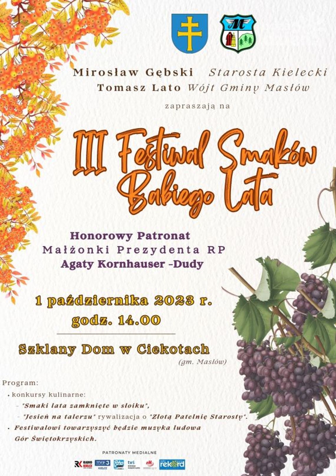 Tradycje kulinarne na III Festiwalu Smaków Babiego Lata Tradycje kulinarne na III Festiwalu Smaków Babiego Lata