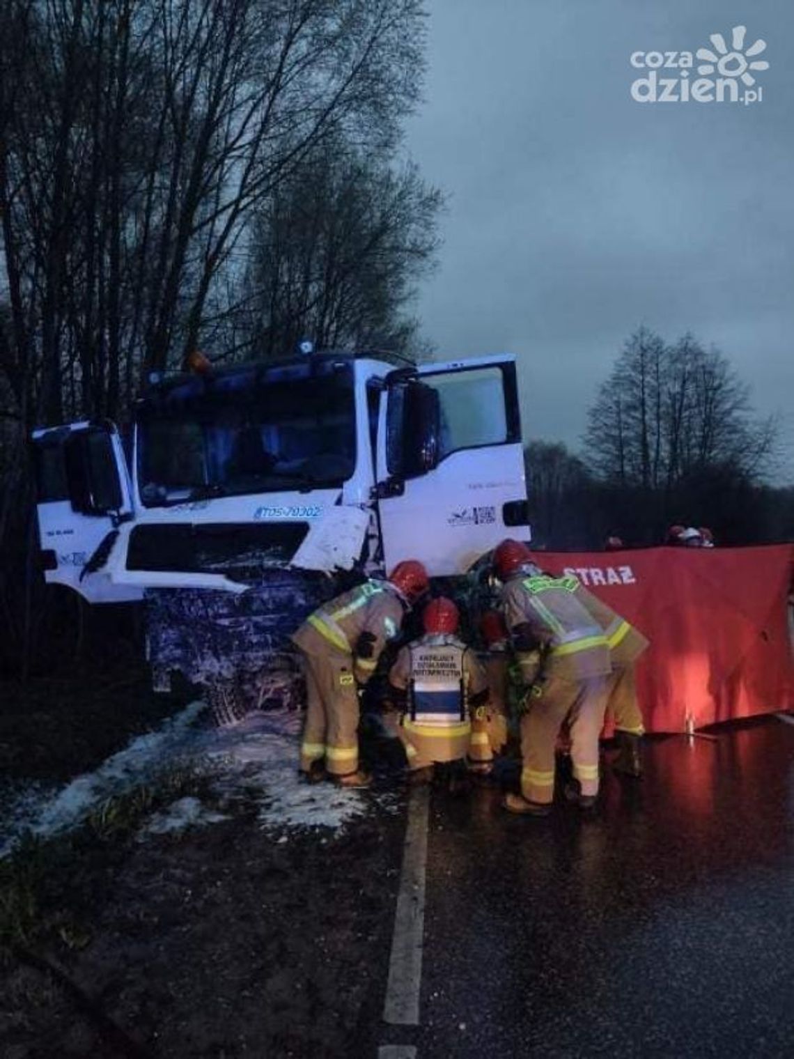 Tragedia na drodze w Starej Słupi Tragedia na drodze w Starej Słupi