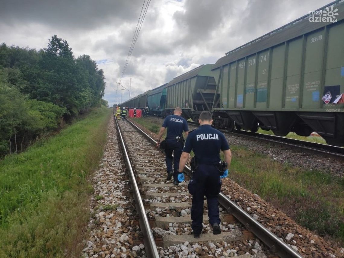 Tragedia na torach, zginął mężczyzna Tragedia na torach, zginął mężczyzna