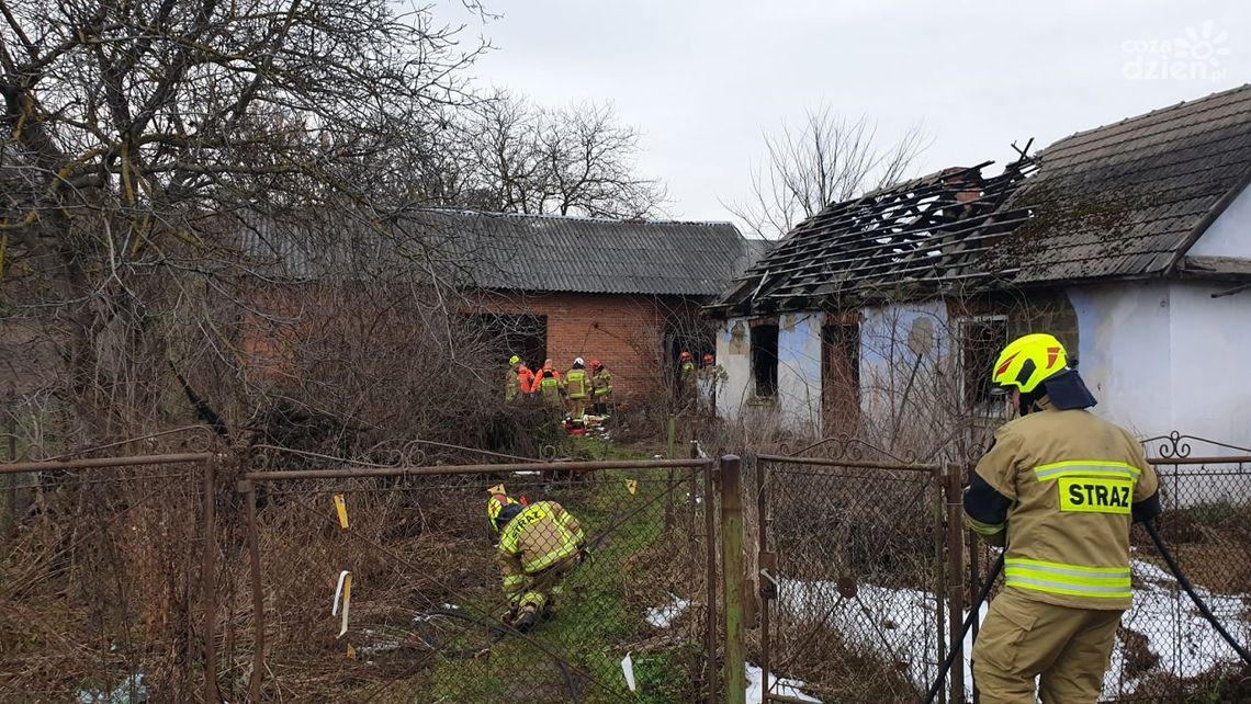 Tragedia w gminie Samborzec. W pożarze zginął mężczyzna Tragedia w gminie Samborzec. W pożarze zginął mężczyzna