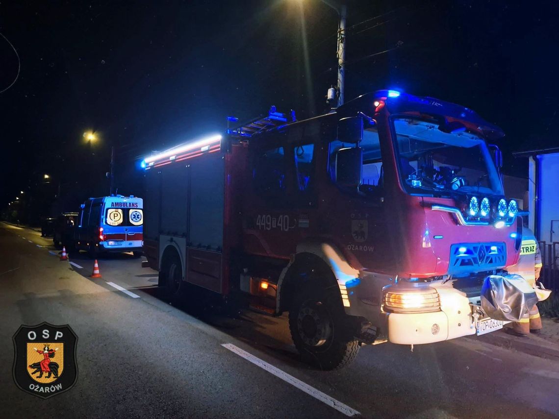 Tragiczny pożar w Ożarowie