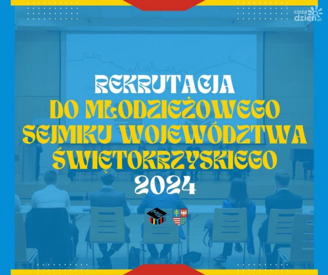 Trwa nabór do IV kadencji Młodzieżowego Sejmiku Województwa Świętokrzyskiego!