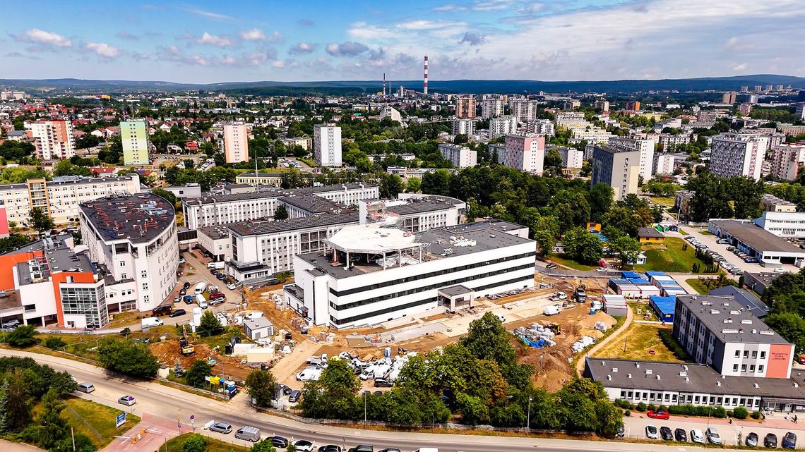 Trwają prace nad budową nowego bloku operacyjnego w Wojewódzkim Szpitalu Zespolonym w Kielcach