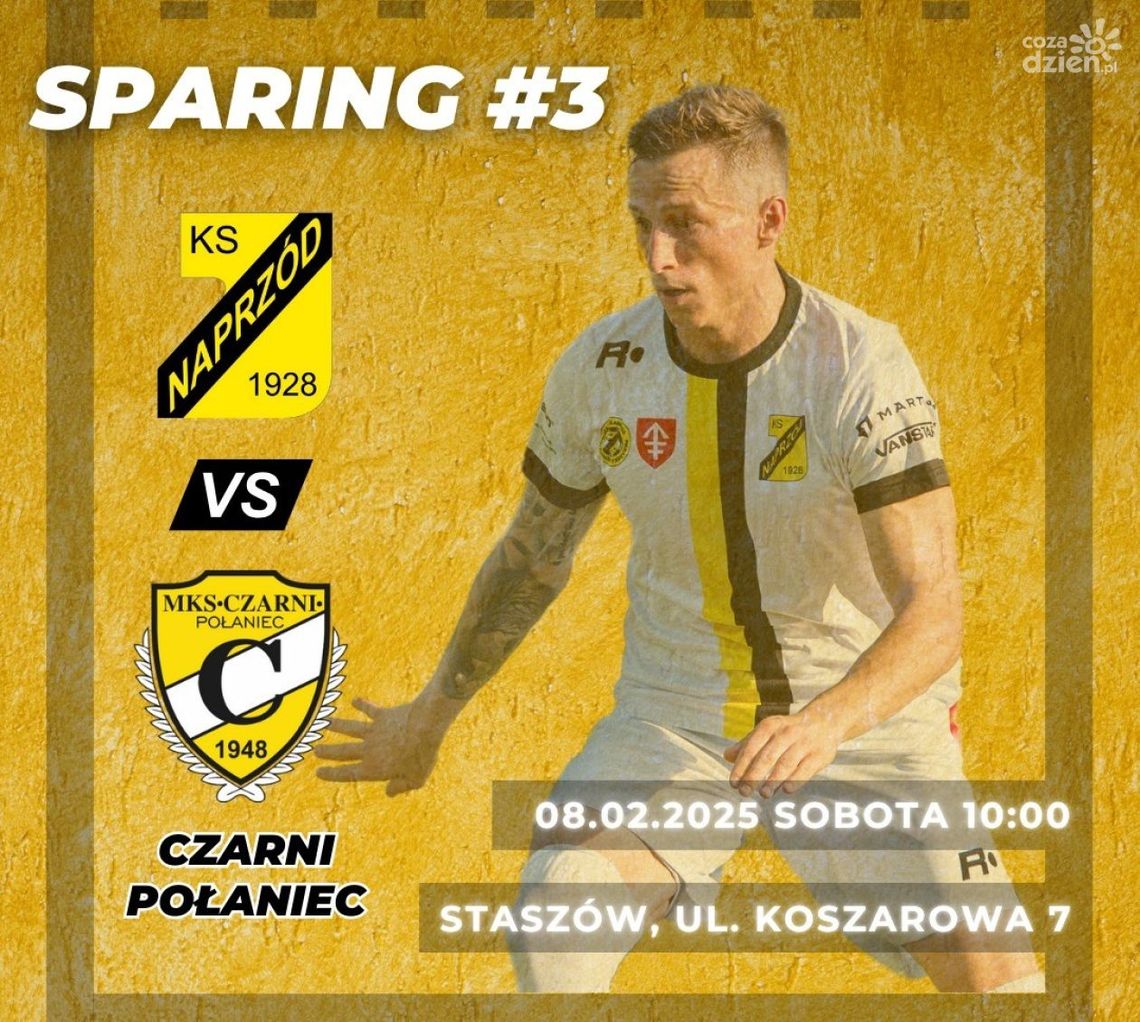 Trzeci sparing Naprzodu Jędrzejów Trzeci sparing Naprzodu Jędrzejów