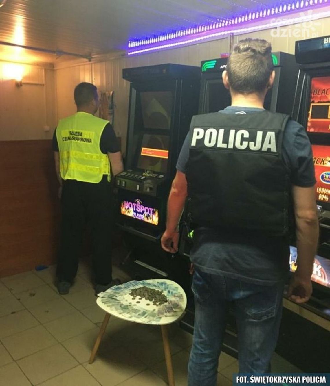 Trzy automaty wyłączone "z gry"