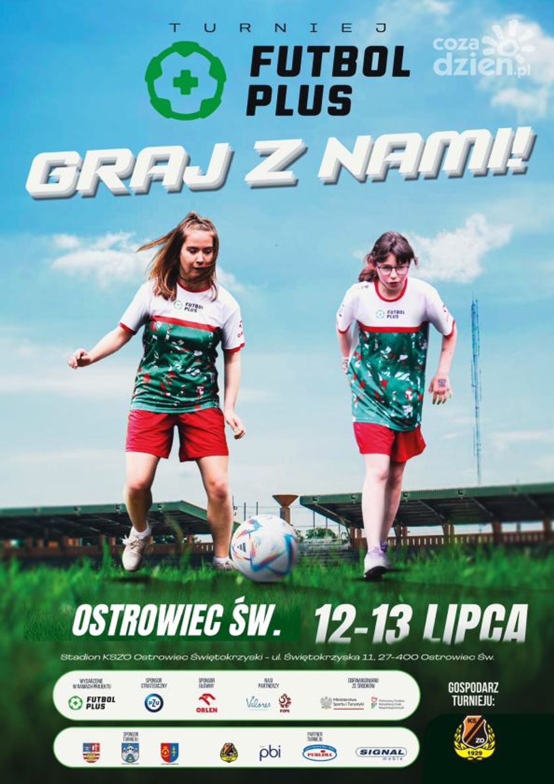 Turniej Futbol Plus na stadionie w Ostrowcu Świętokrzyskim Turniej Futbol Plus na stadionie w Ostrowcu Świętokrzyskim