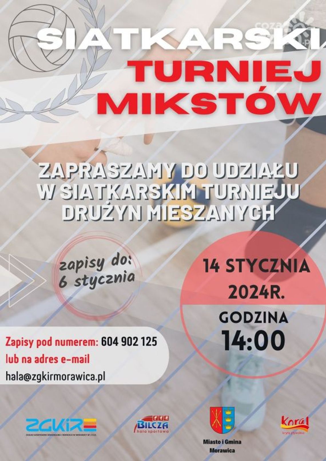 Turniej mikstów o Puchar Burmistrza Miasta i Gminy Morawica Turniej mikstów o Puchar Burmistrza Miasta i Gminy Morawica
