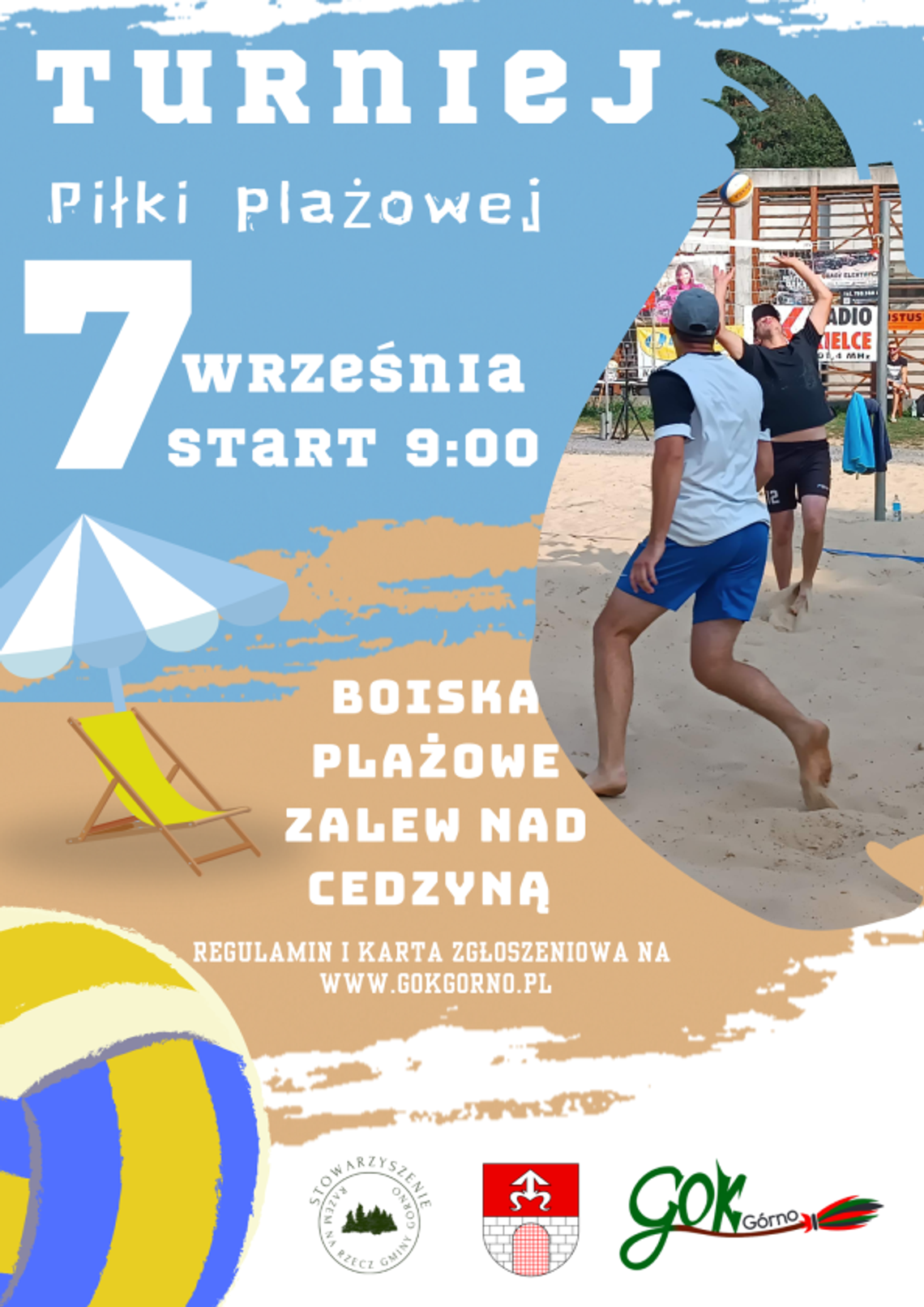 Turniej piłki plażowej w Cedzynie Turniej piłki plażowej w Cedzynie