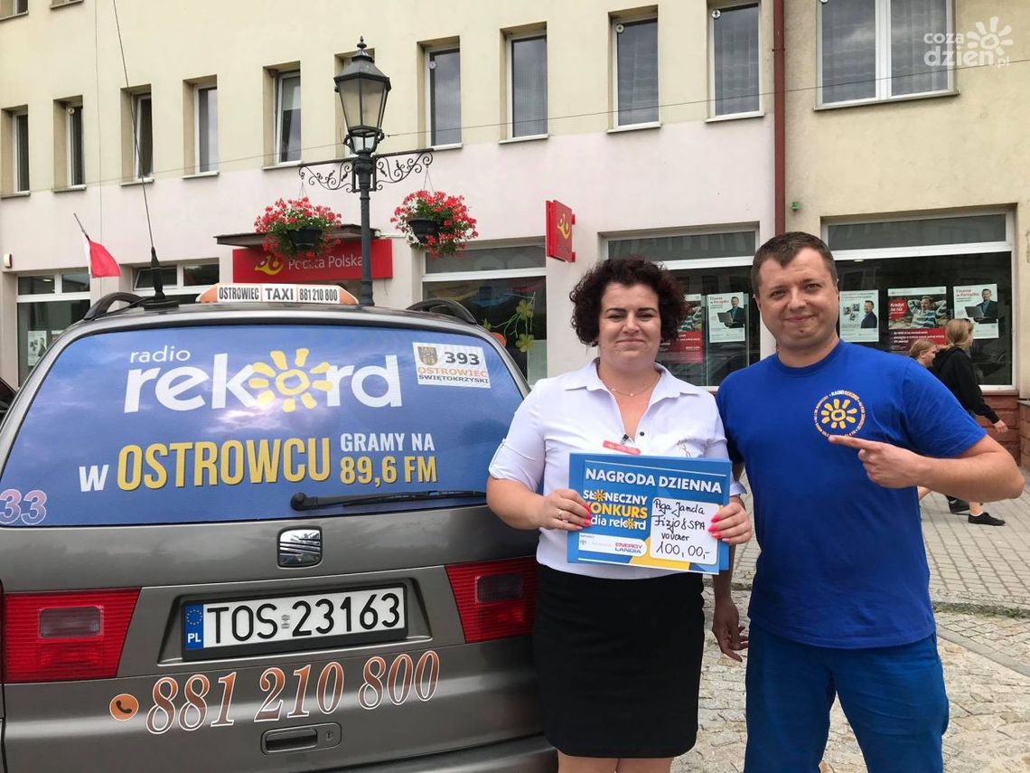 Tym razem SŁONECZNA KOPERTA pojechała do Opatowa i trafiła do rąk Emilii Tym razem SŁONECZNA KOPERTA pojechała do Opatowa i trafiła do rąk Emilii