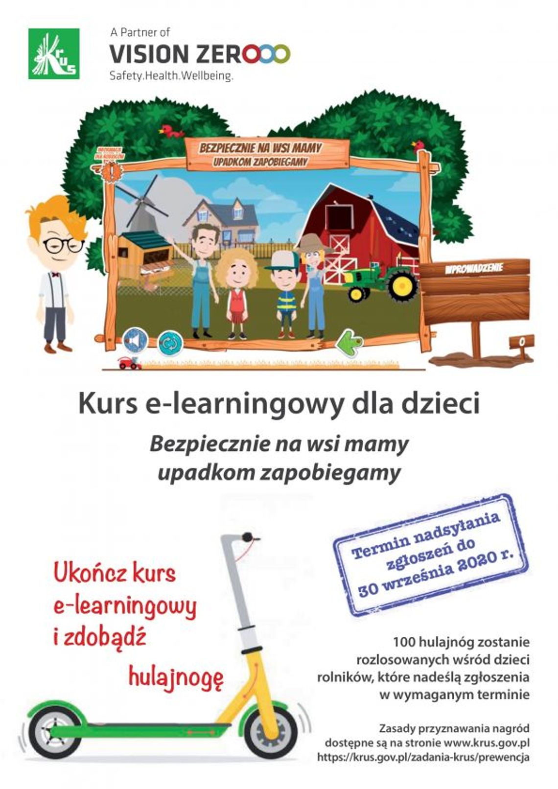 Ukończ kurs e-learningowy i zgarnij hulajnogę! Ukończ kurs e-learningowy i zgarnij hulajnogę!
