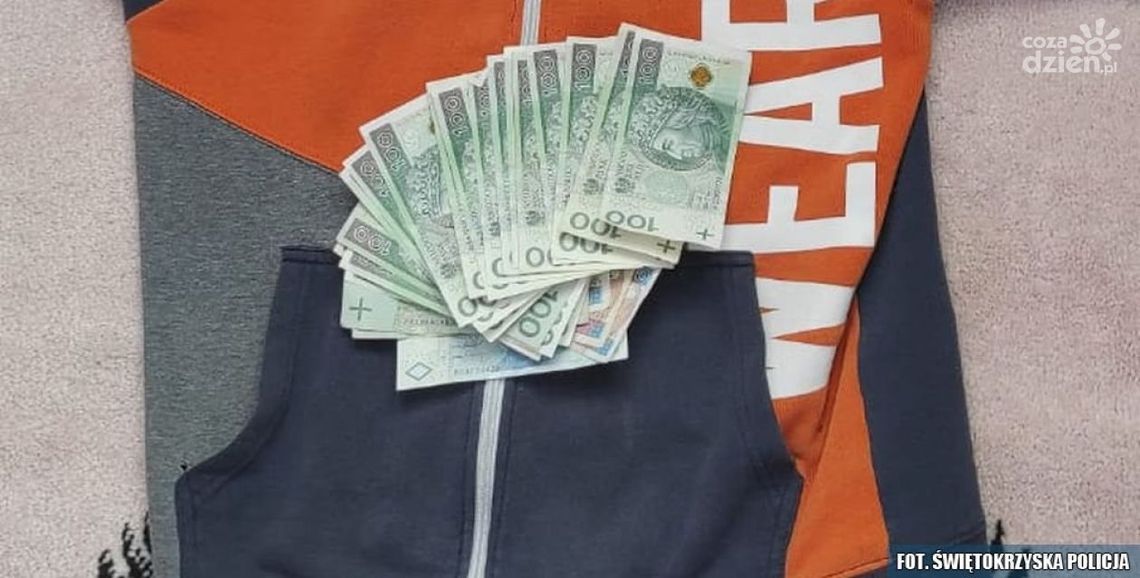 Ukradł portfel mieszkance Chęcin Ukradł portfel mieszkance Chęcin