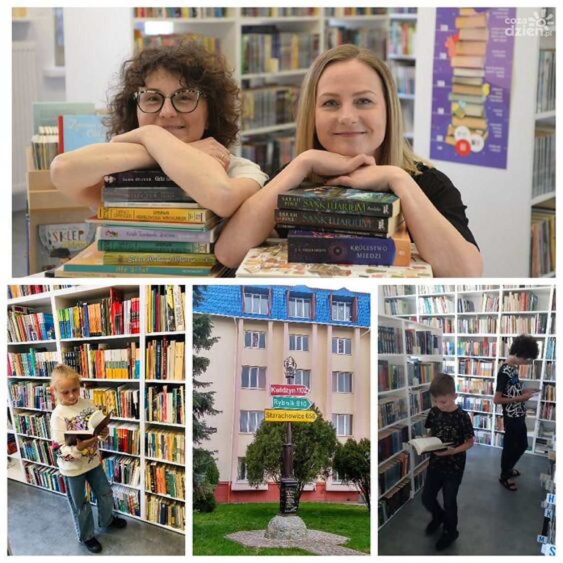 Ukraińskie książki w starachowickiej bibliotece 