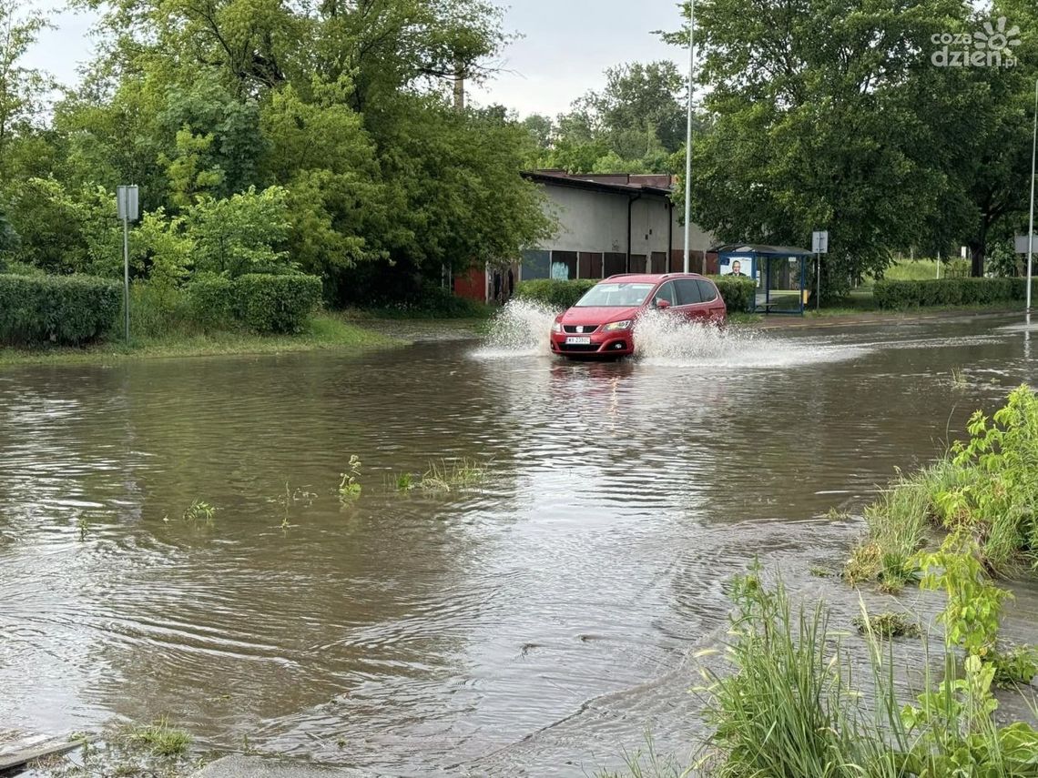 Ulewy na Kielcami i Starachowicami Ulewy na Kielcami i Starachowicami