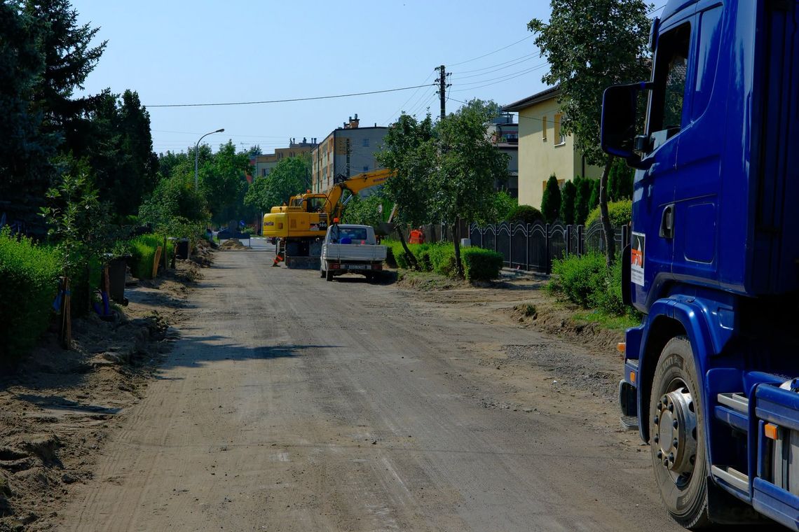Ulica Konopnickiej w Ostrowcu w remoncie. Są utrudnienia dla kierowców