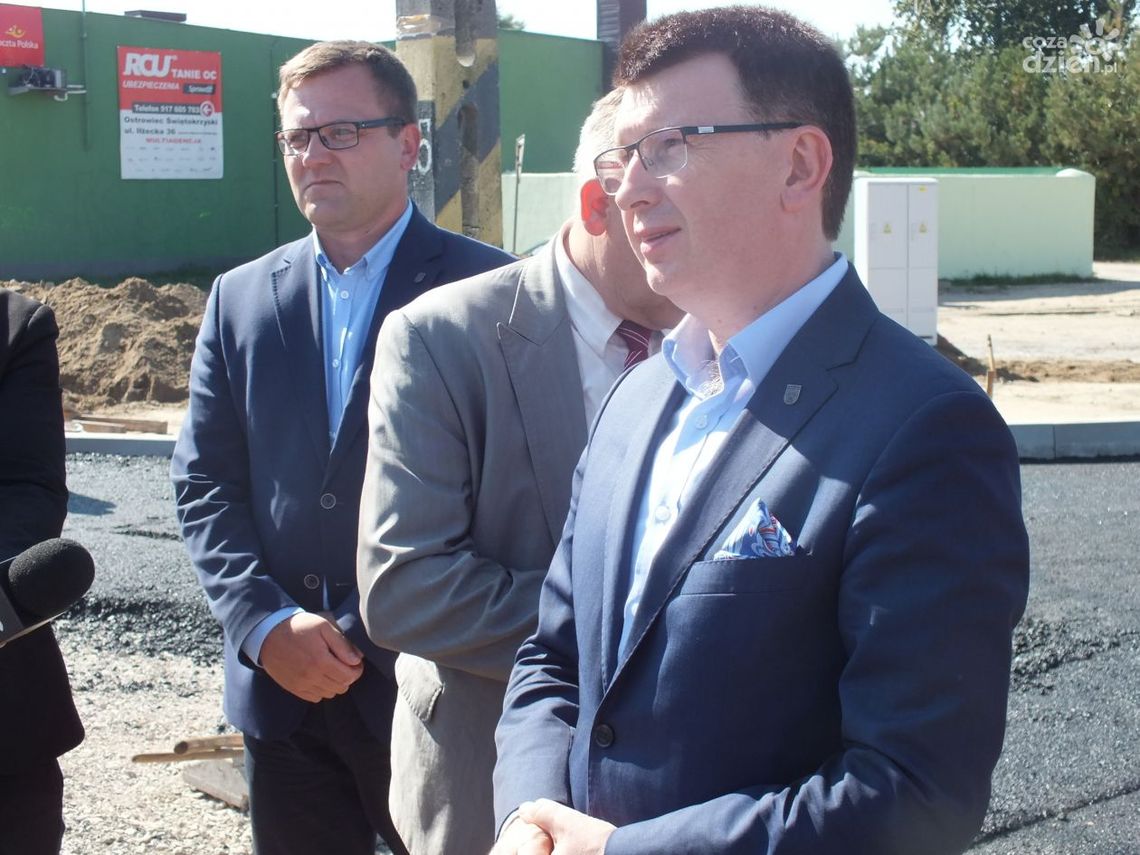 Ulica Rzeczki prawie gotowa Ulica Rzeczki prawie gotowa