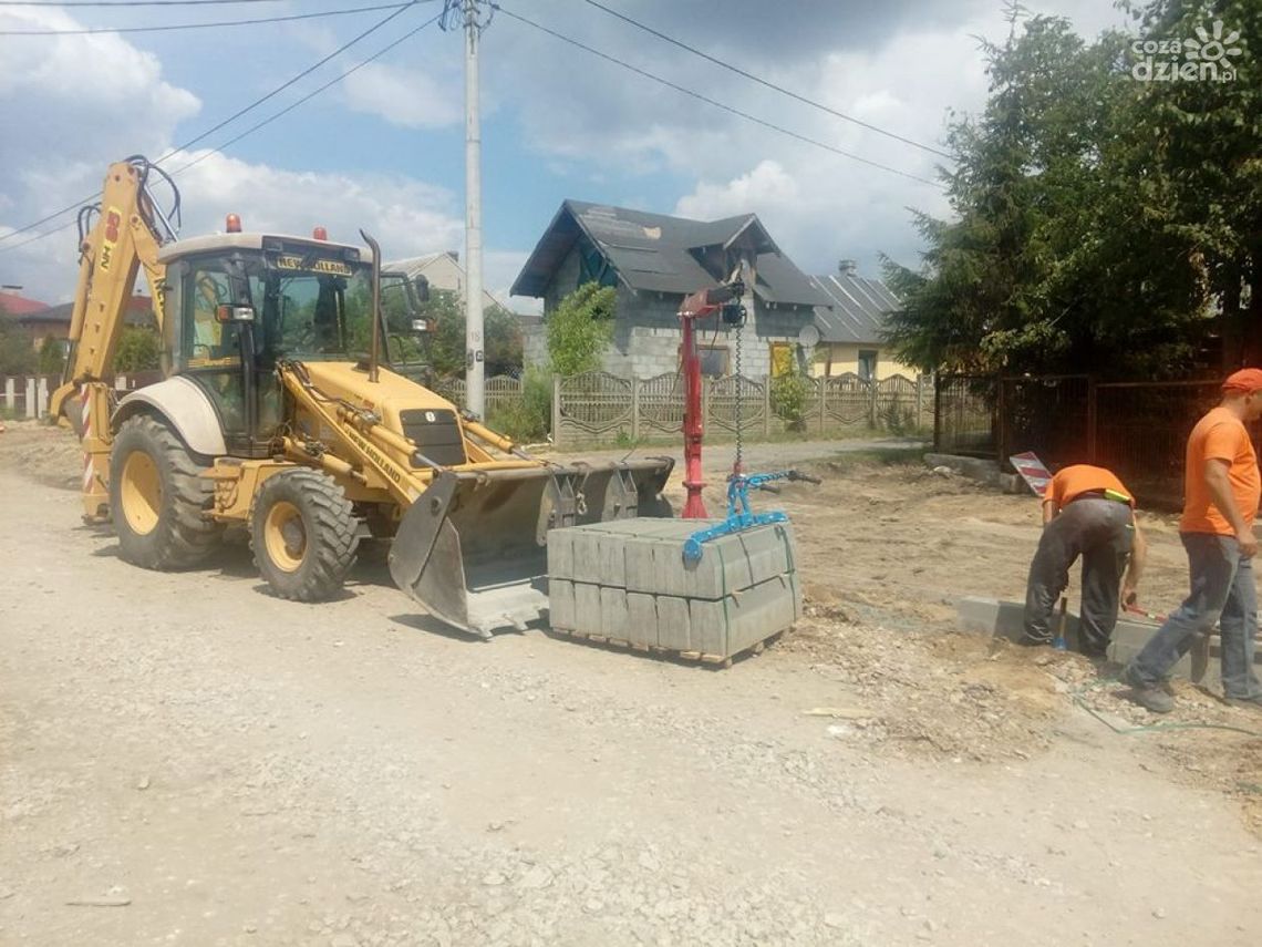 Ulica Rzeczki w rozbudowie - prace idą pełną parą Ulica Rzeczki w rozbudowie - prace idą pełną parą