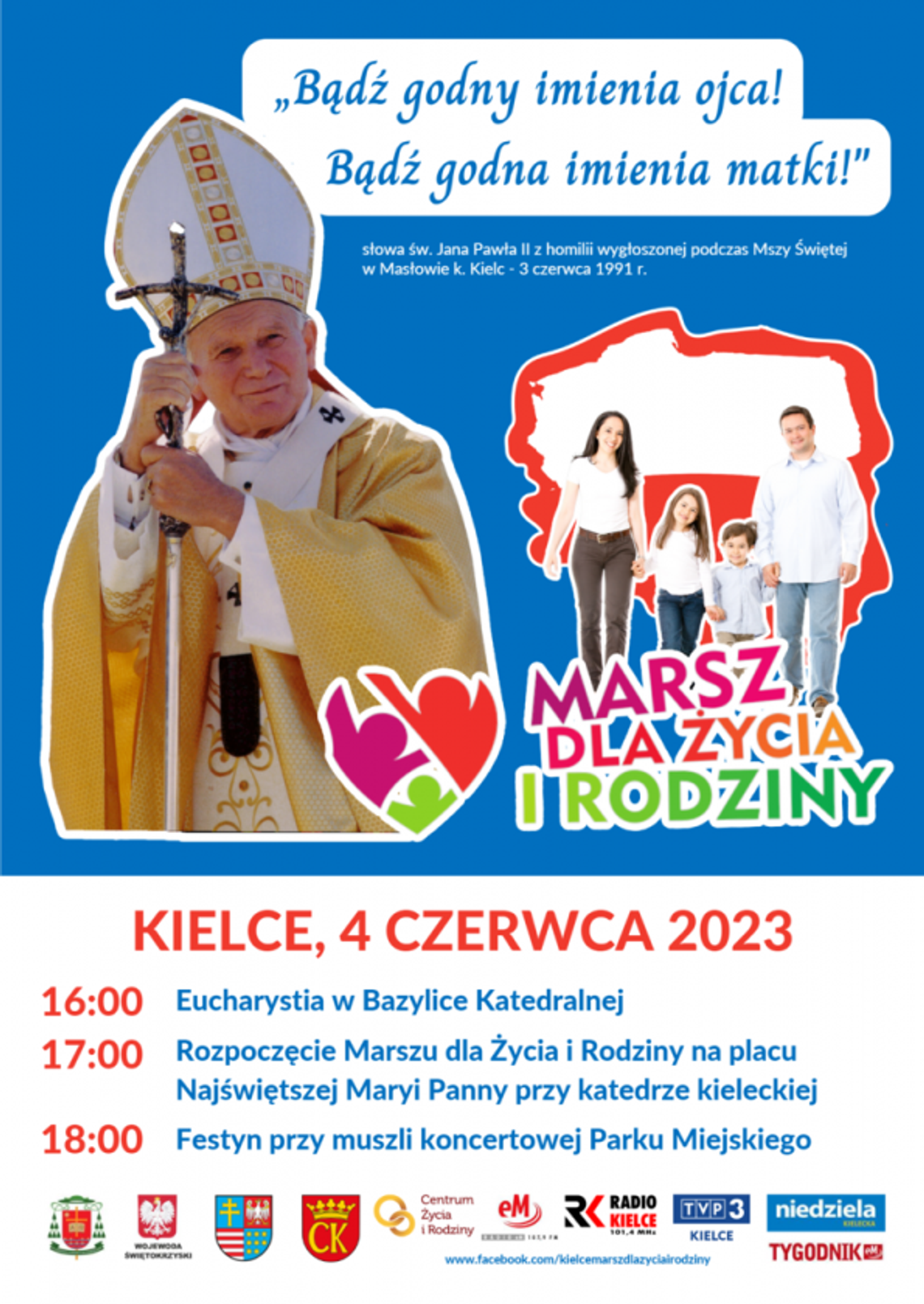 Ulicami Kielc przejdzie Marsz Życia i Rodziny Ulicami Kielc przejdzie Marsz Życia i Rodziny