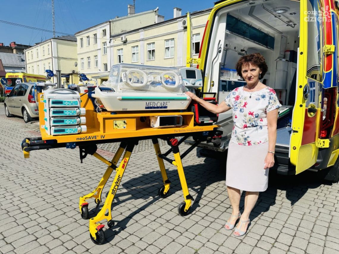 Ultranowoczesna karetka dla noworodków w Świętokrzyskiem