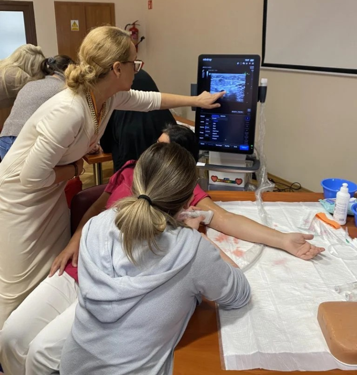 Ultrasonografia wspiera pracę pielęgniarek Ultrasonografia wspiera pracę pielęgniarek