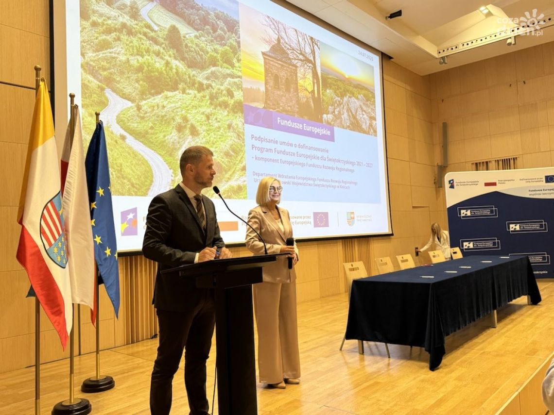 Unijne wsparcie dla 10 świętokrzyskich samorządów