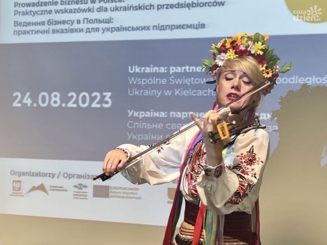 Uroczystości Dnia Niepodległości Ukrainy w Kielcach Uroczystości Dnia Niepodległości Ukrainy w Kielcach