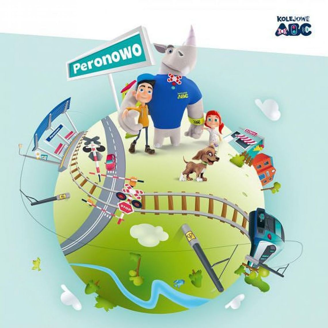 Urząd transportu kolejowego uczy bezpieczeństwa 