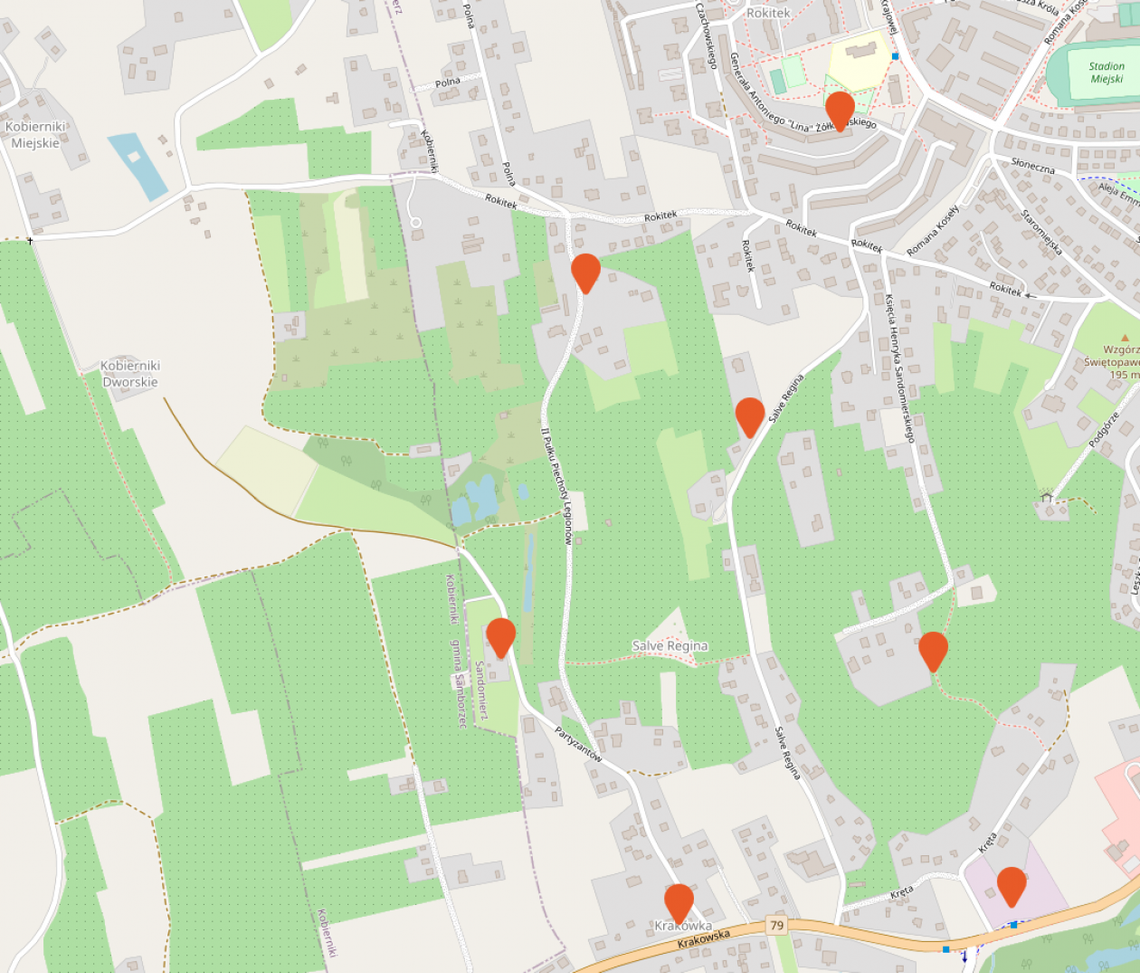 Utrudnienia drogowe w Sandomierzu