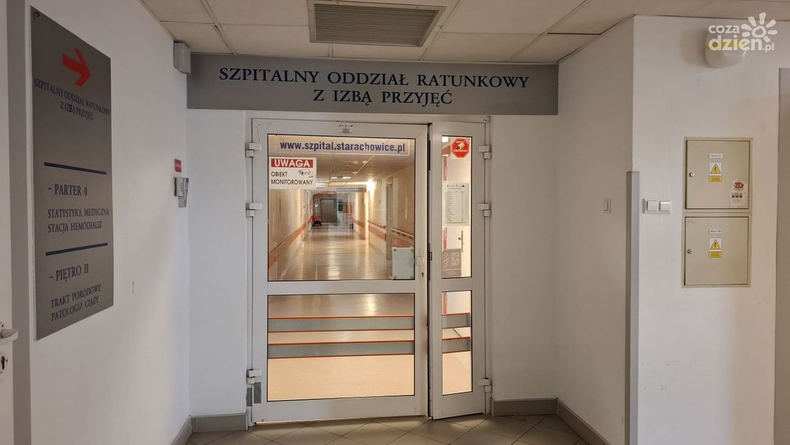 Utrudnienia na starachowickim Szpitalnym Oddziale Ratunkowym  