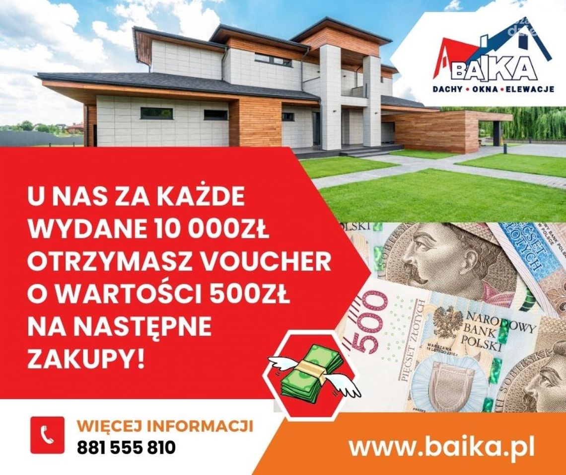 Uwaga! 500zł dla KAŻDEGO! Uwaga! 500zł dla KAŻDEGO!