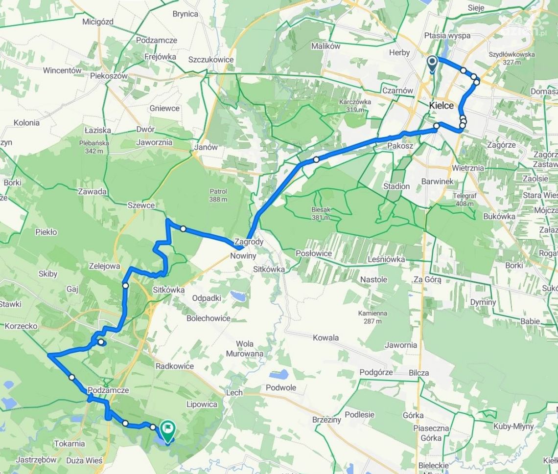 UWAGA! Co Za Jazda! Chęciny. Zmiana fragmentu trasy UWAGA! Co Za Jazda! Chęciny. Zmiana fragmentu trasy