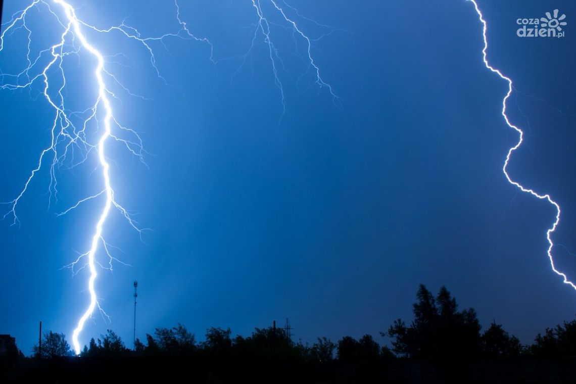 Uwaga! Jest ostrzeżenie drugiego stopnia przed burzami z gradem