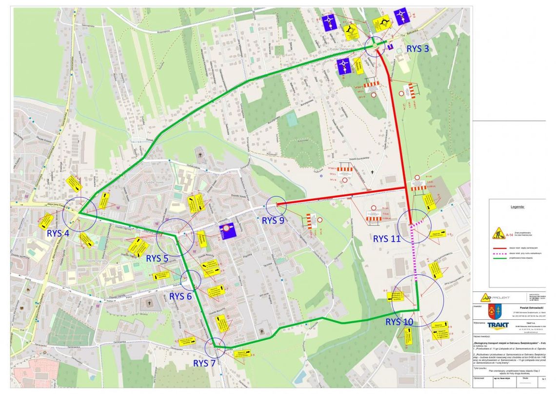 Uwaga kierowcy! Po weekendzie nastąpi zmiana organizacji ruchu na kilku ostrowieckich ulicach 