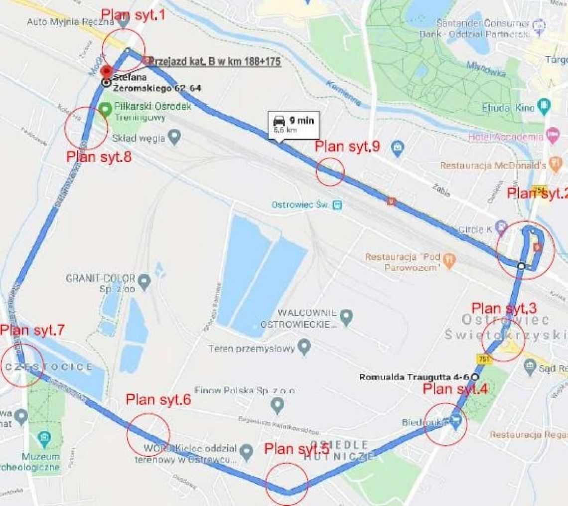 Uwaga kierowcy! Przejazd kolejowy przy ul. Żeromskiego zamknięty Uwaga kierowcy! Przejazd kolejowy przy ul. Żeromskiego zamknięty