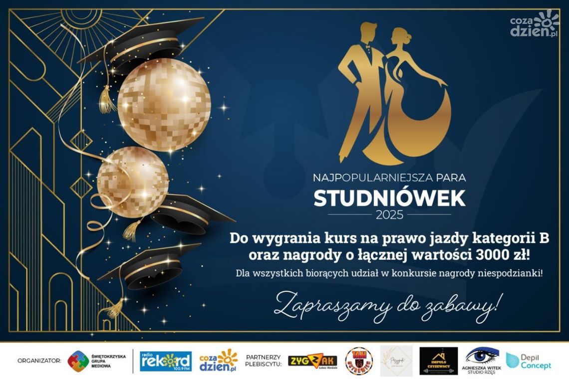 Uwaga maturzyści! Wybieramy Najpopularniejszą Parę Studniówek 2025 roku