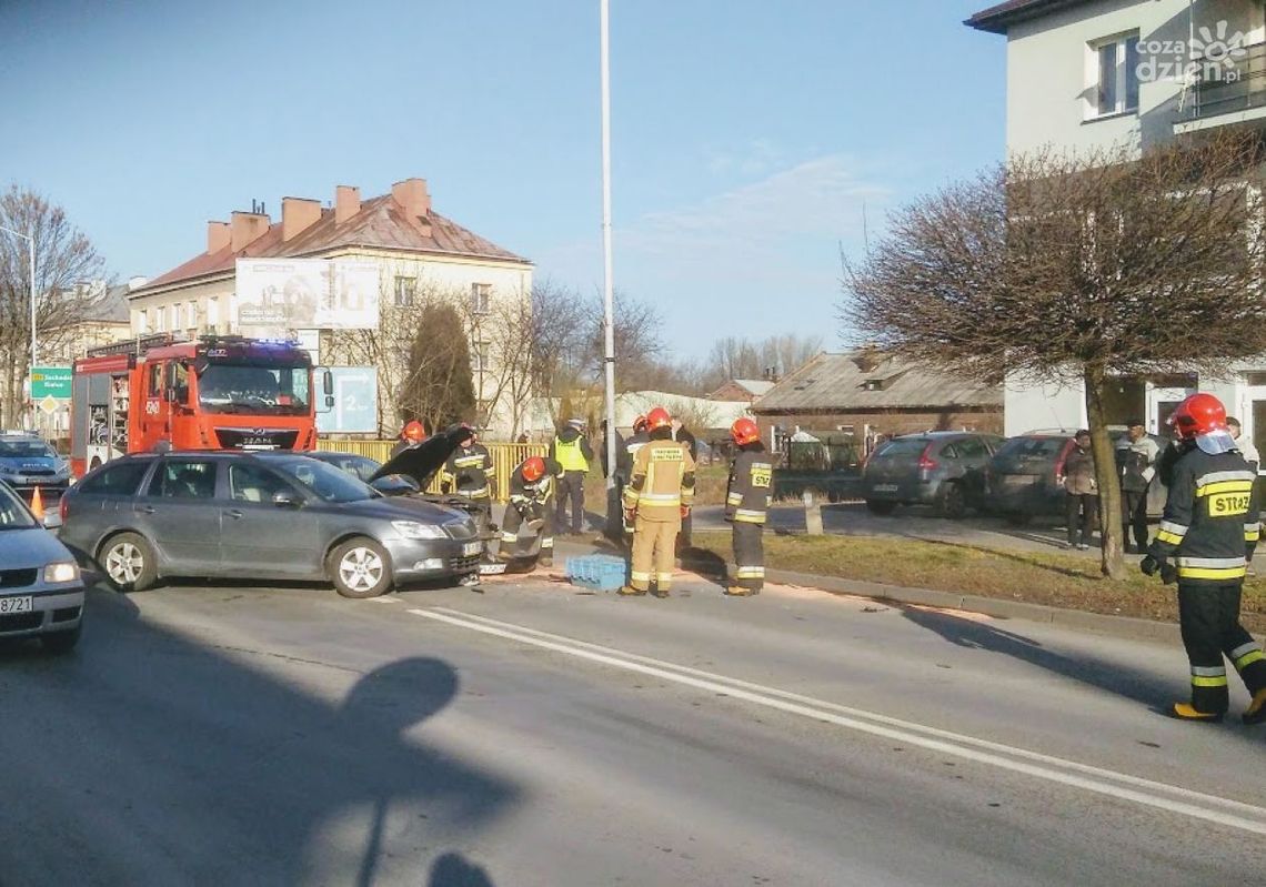 Uwaga wypadek na Sandomierskiej - były utrudnienia