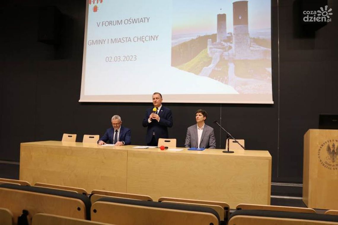V Forum Oświaty Gminy i Miasta Chęciny V Forum Oświaty Gminy i Miasta Chęciny